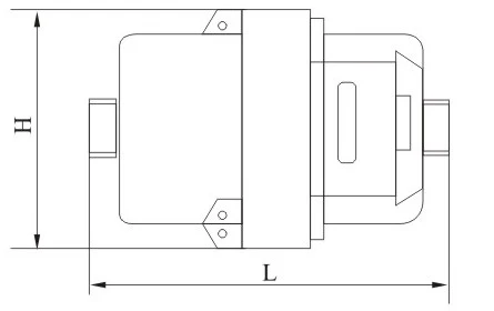 Brass Volumetric Rotary Piston Water Meter Class C